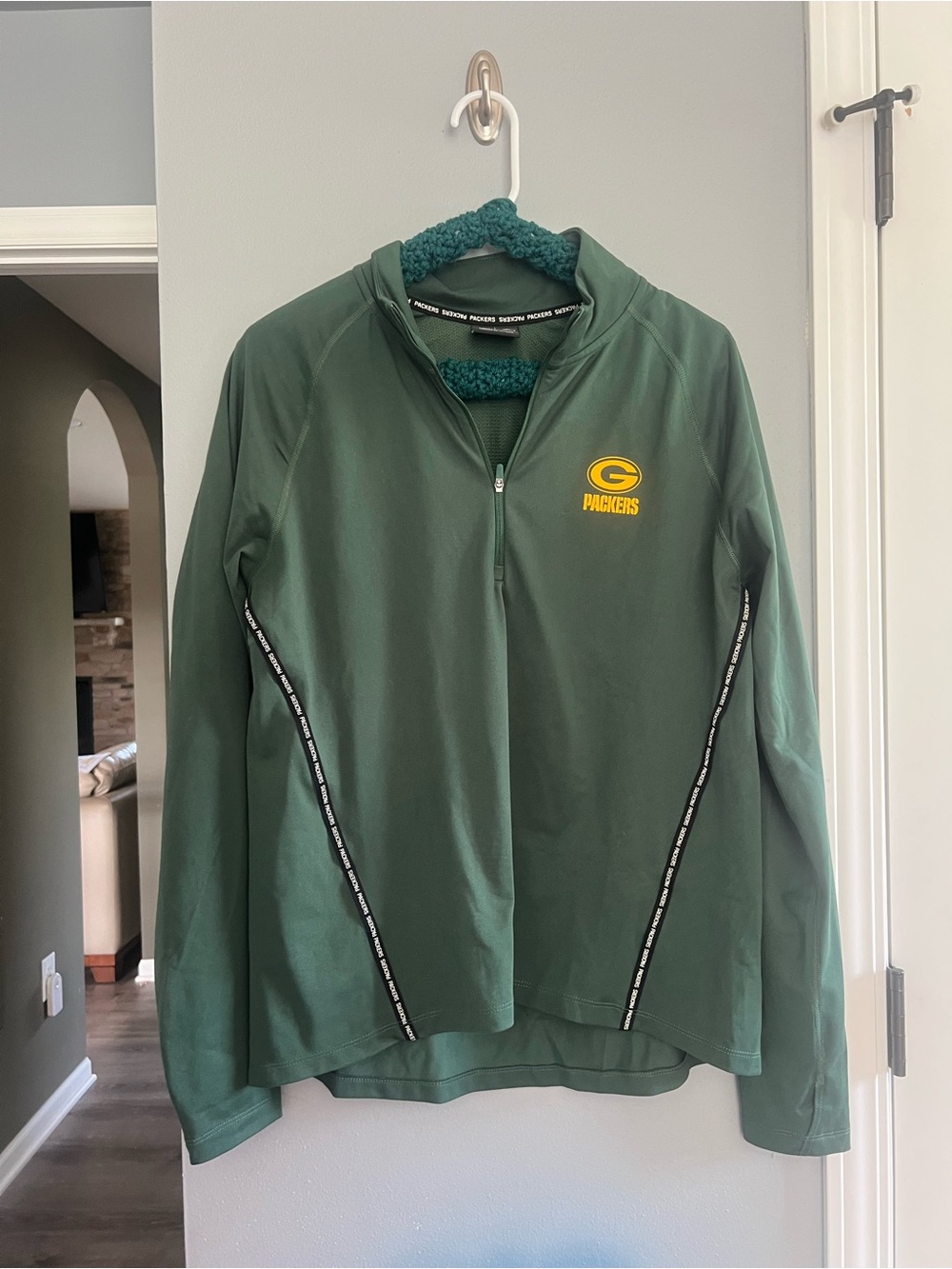 Green Bay Packers Quarter-Zip Pullover